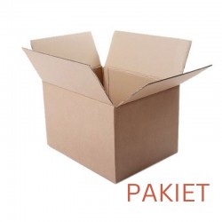 Pudło klapowe 250x170x100 - pakiet