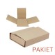 Pudło fasonowe 205x160x60 MULTIMAIL - pakiet - 3 warstwy - SZARE