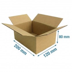 Pudło klapowe 200x120x80