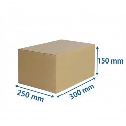 Pudełko Paczmomat 300x250x150 gabaryt S