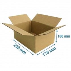 pudło klapowe 250x170x180