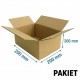 Pudło klapowe 200x200x200 - pakiet