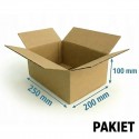Pudło klapowe 250x200x100 - pakiet