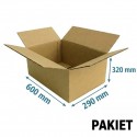 Pudło klapowe 600x290x320 - pakiet - 5 warstw