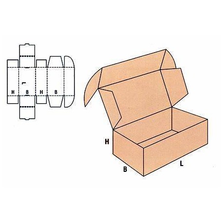 pudło fasonowe 340x235x100